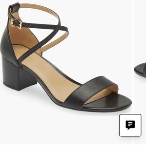 Michael Kors Black Serena Strappy Sandals